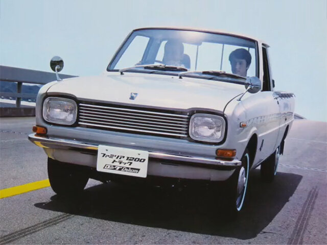 Mazda Familia (BPB55, BTA65) 2 поколение, пикап (11.1967 - 04.1970)